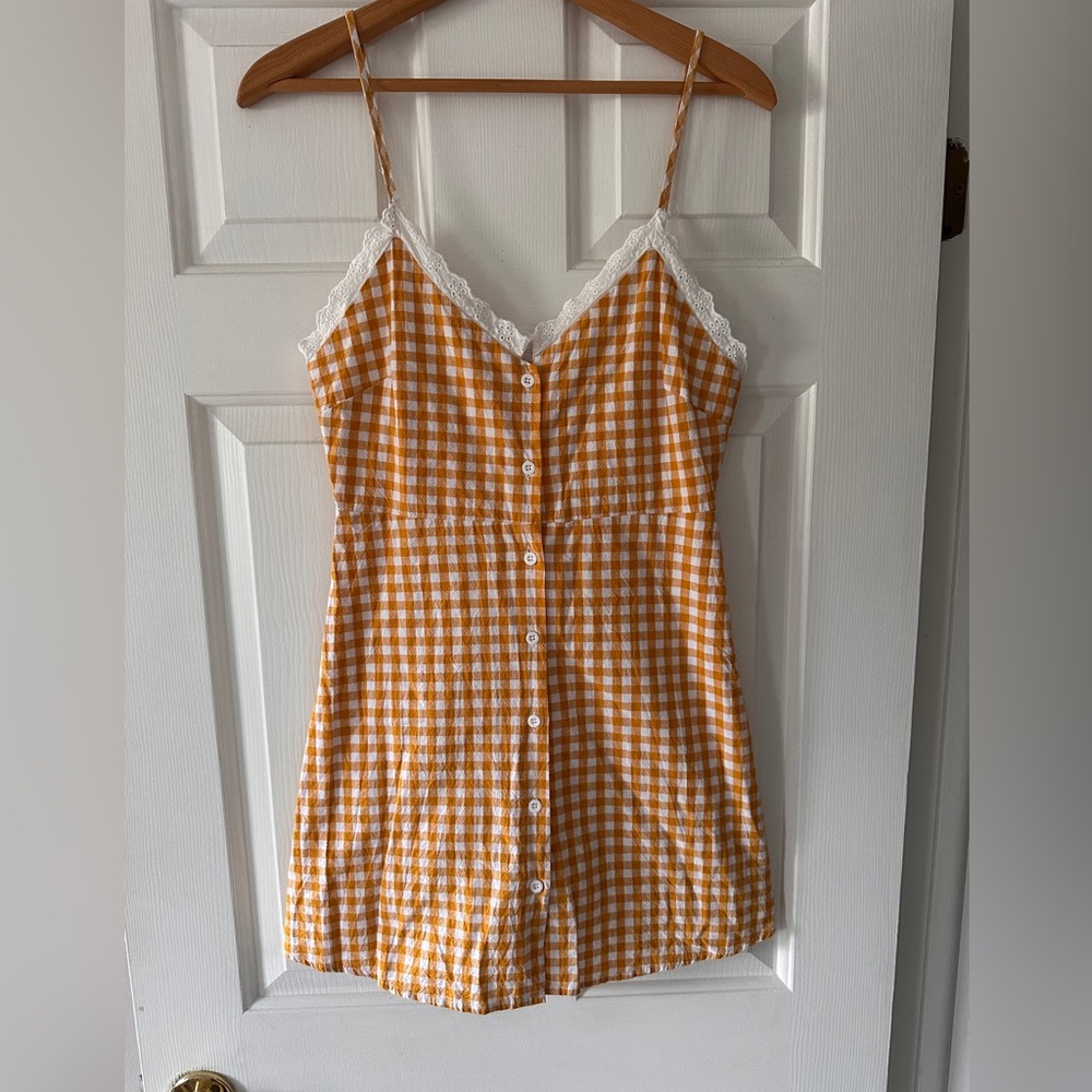 Gingham Mini Dress